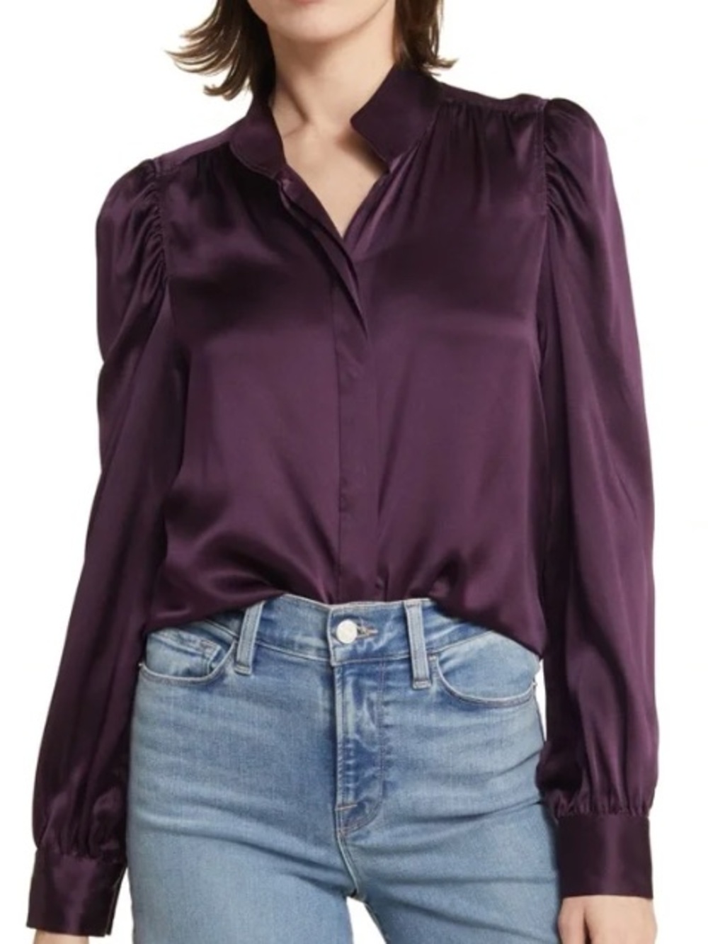 Frame Gillian Blouse 100% Silk